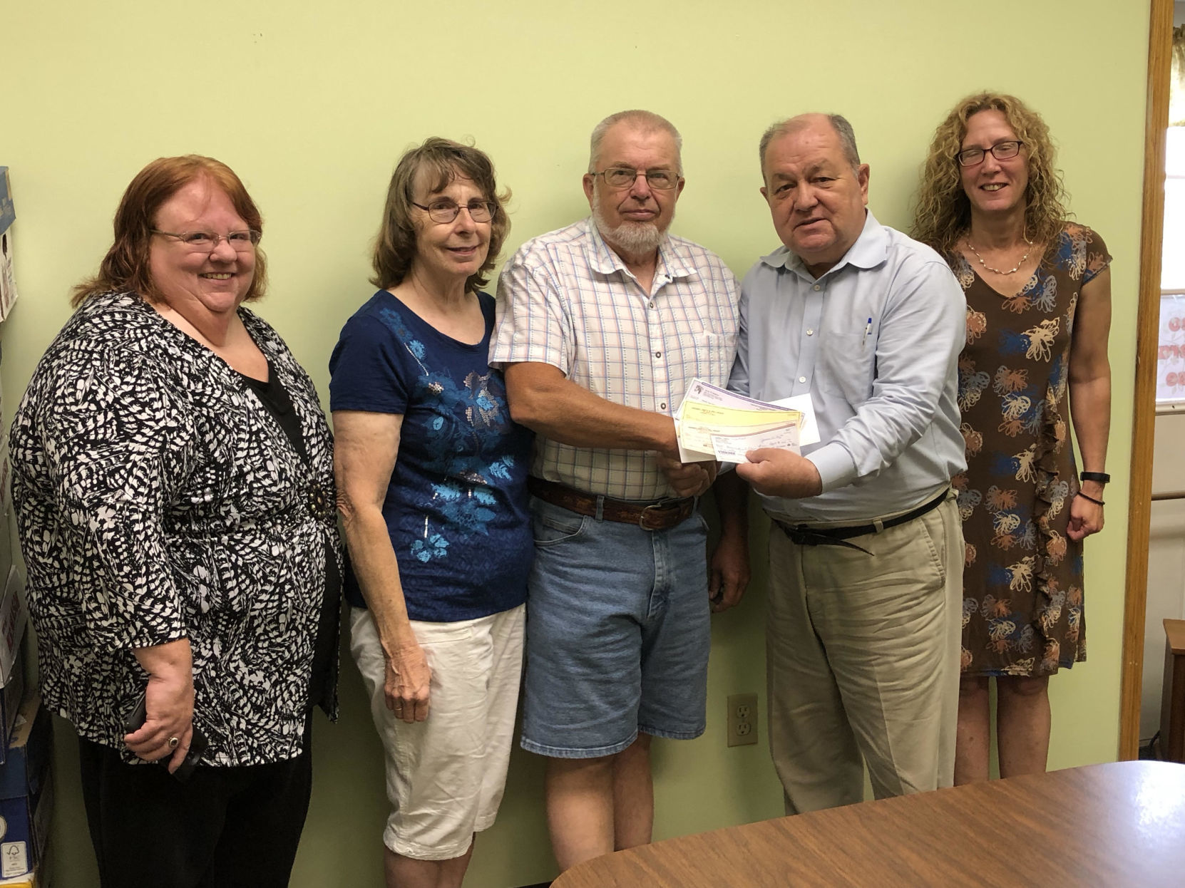 Herrick Township Volunteer Fire Department receives a special donation